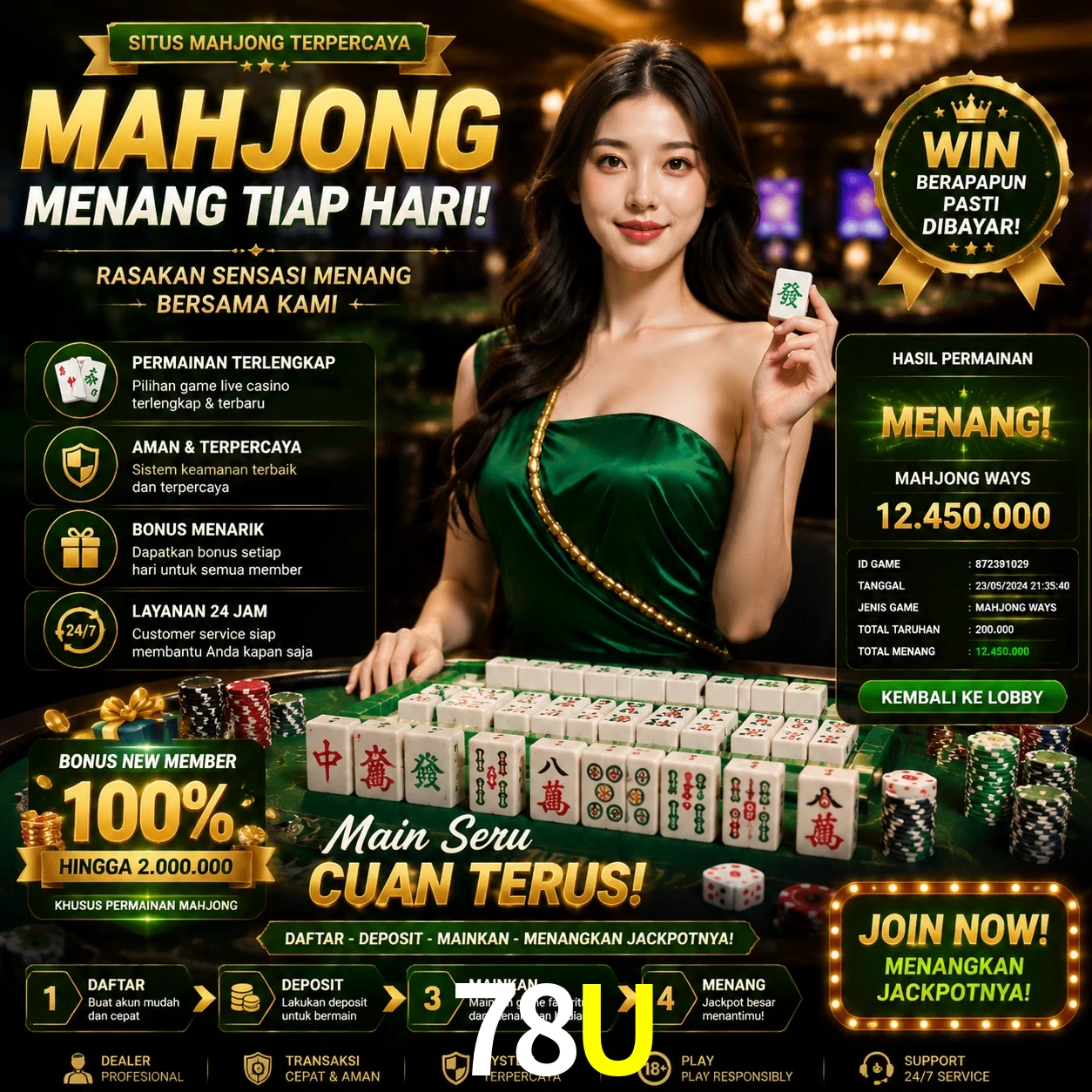 Cashback VIP 78U - reembolso semanal